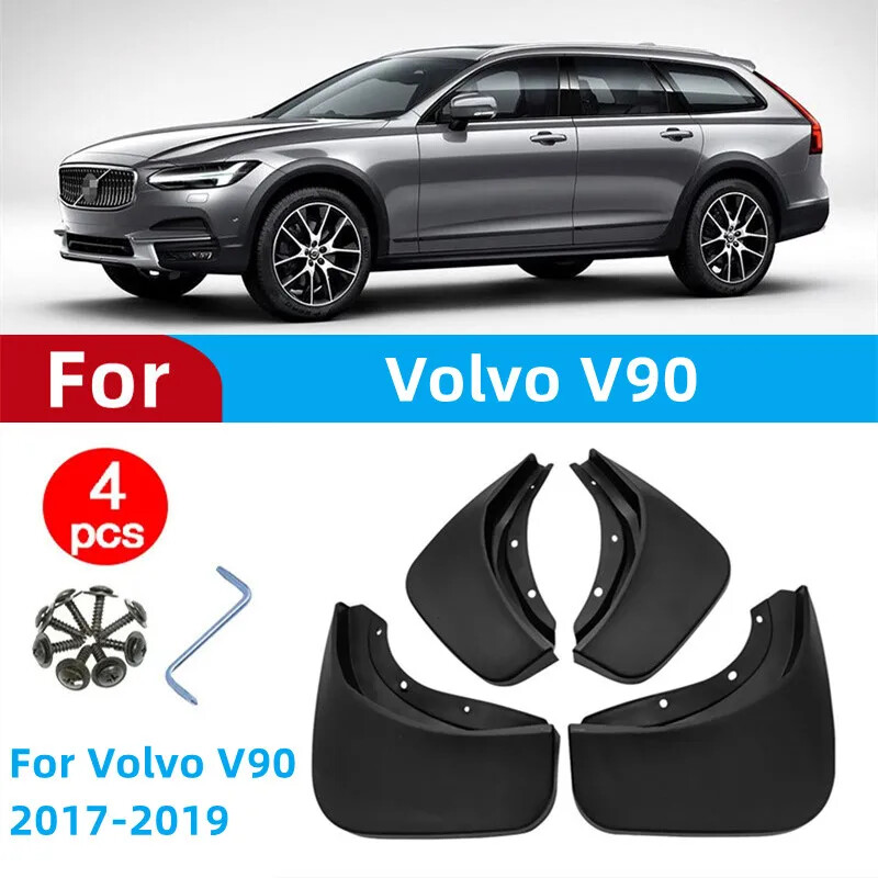 Volvo V90 2017-2019 ABS Mud Flaps Splash Guards Mudguards-image
