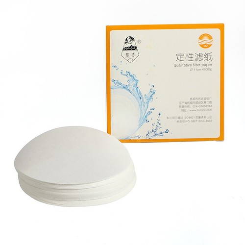 200Pcs Fast/Medium/Slow speed qualitative filter paper lab funnel 7/9/11/12.5cm - Picture 19 of 27
