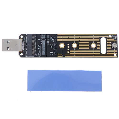 M.2 NVME SSD to USB 3.1 Adapter PCI-E to USB-A 3.0 SSD IHNYIHS=s= JW - Afbeelding 9 van 12