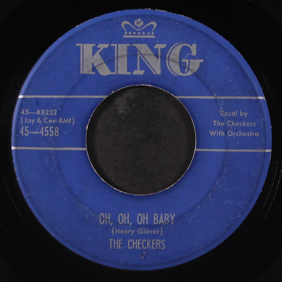 ザ・チェッカーズ CHECKERS: flame in my heart / oh, oh, oh baby KING 7