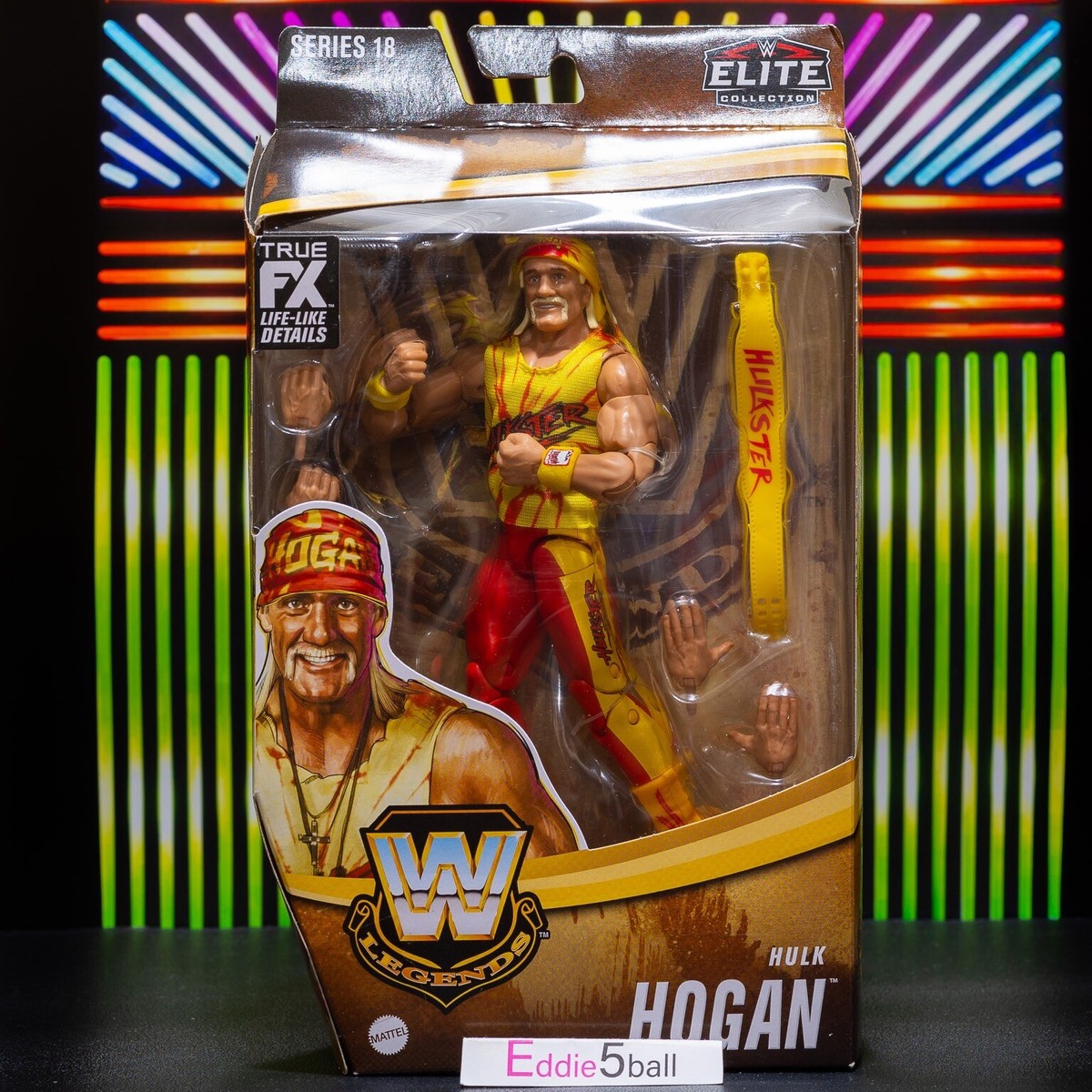 [専用] WWE Elite Ultimate Hulk Hogan Mattel WWE Hulk Hogan Ultimate Edition Fan Takeover Action