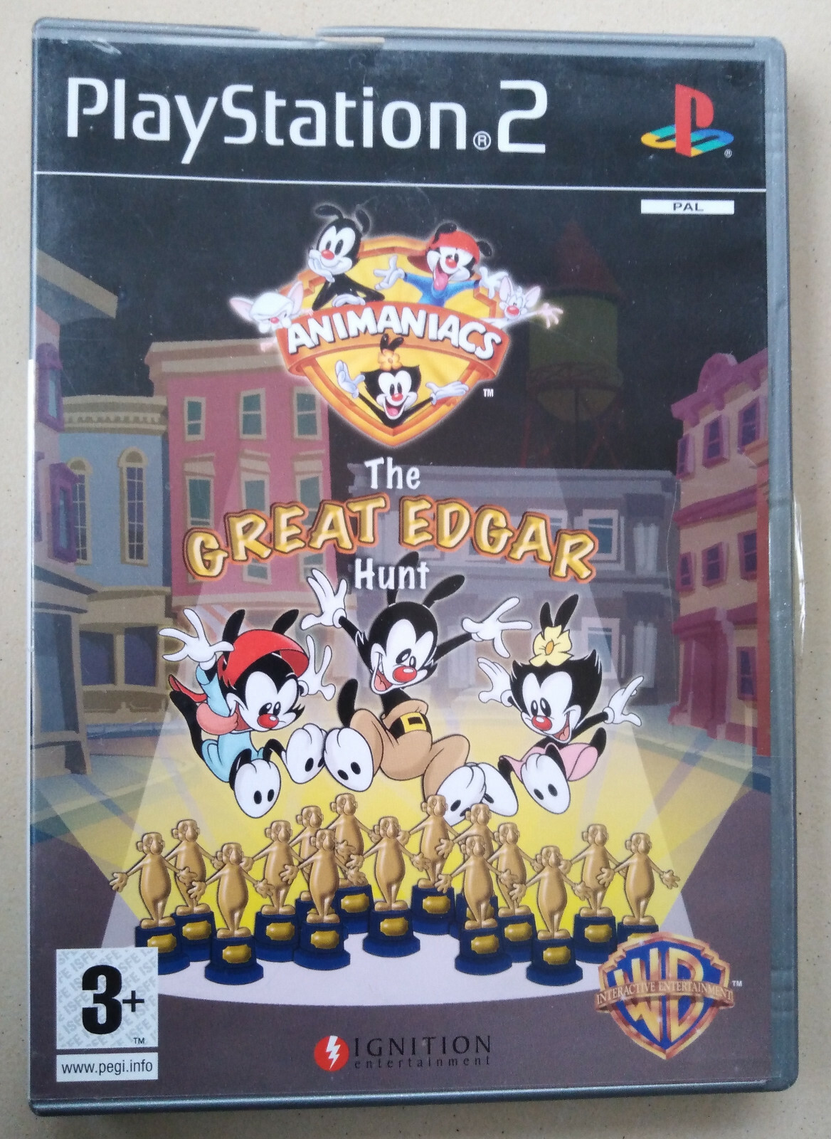 Playstation 2 PS2 - Animaniacs The Great Edgar Hunt