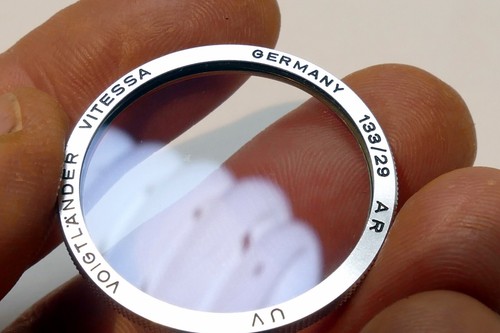 Voigtlander UV clear 33mm Filter AR Germany 133/29 - Picture 8 of 8