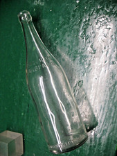 HUDOR CO. BUFFALO  WATER BOTTLE  1 PT.  8 OZ  CLEAR GLASS  BOTTLE  FLAWLESS