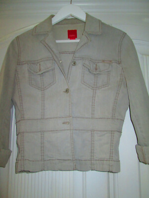 Esprit Damenjeansjacke grau