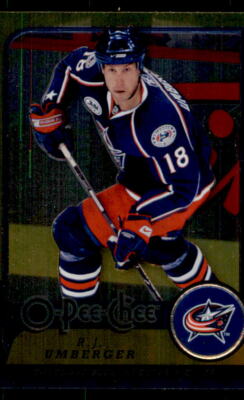 2008-09 O-Pee-Chee Metal #622 R.J. Umberger Columbus Blue Jackets