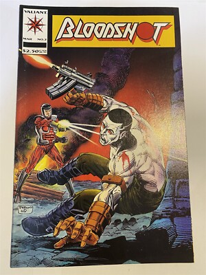 BLOODSHOT #2 Original Valiant Comics 1993 NM 