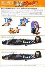 Kits World Decals 1144 B-24 Liberator 468th Bomb Group Zodiac Set 2