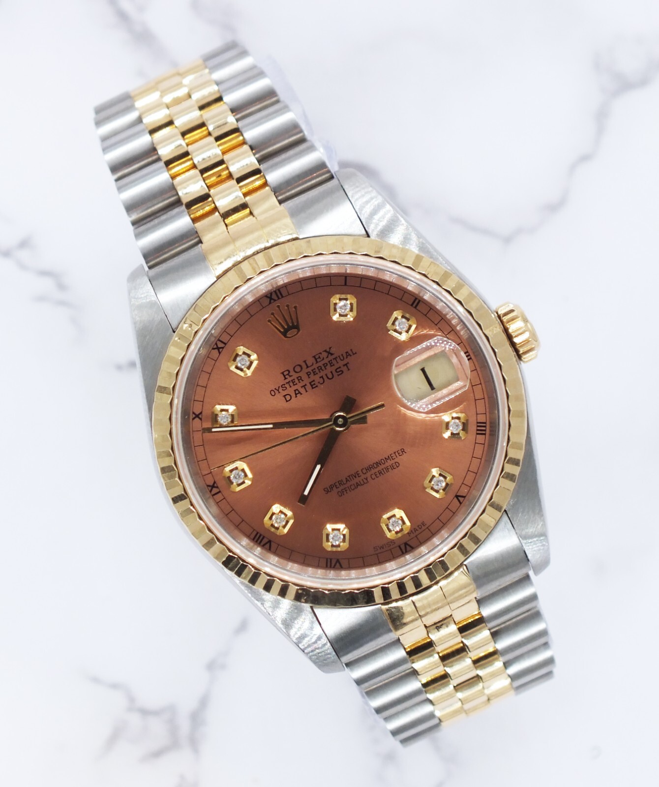 Rolex Datejust in Steel 18ct Yellow