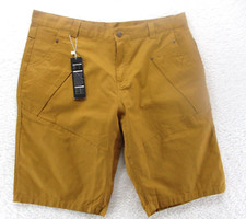 Delie Mens Brown Shorts Size 38 NWT