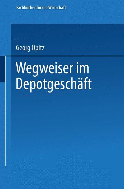 Thumbnail - Wegweiser Depotgeschäft Georg Opitz