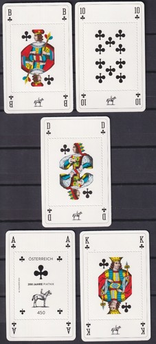Austria 2024 Piatnik Playing Cards, Unusual stamps MNH** - Picture 5 of 5