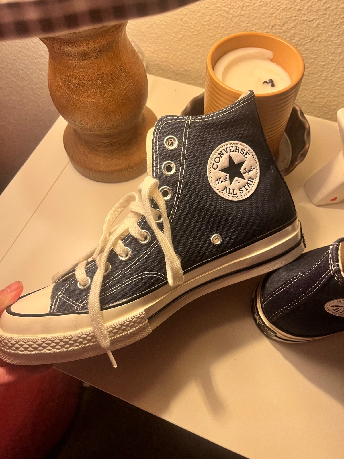 Siz 6.5 Men / 8.5 Women - Converse Chuck 70 High Obsidian thumbnail 3