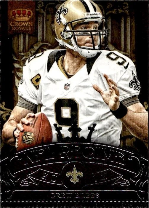 Drew Brees trading card