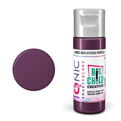 IONIC 0072 SMART COLORS: OCTOPUS PURPLE 20ml (by Big Child Creatives | AMMO)