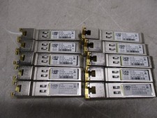 Lot of 10 Cisco GLC-TE OEM Genuine 1GB Transceiver Module
