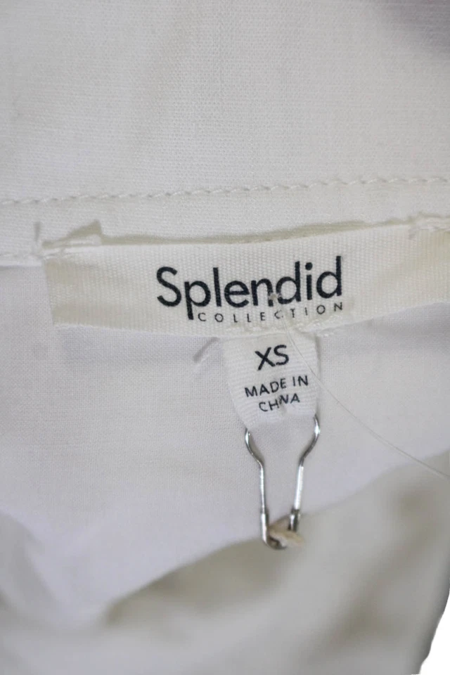 Espléndido Maxi Vestido Solero Para Mujer Cuello Cuadrado Sin Mangas Blanco Talla XS Foto 4 de 4