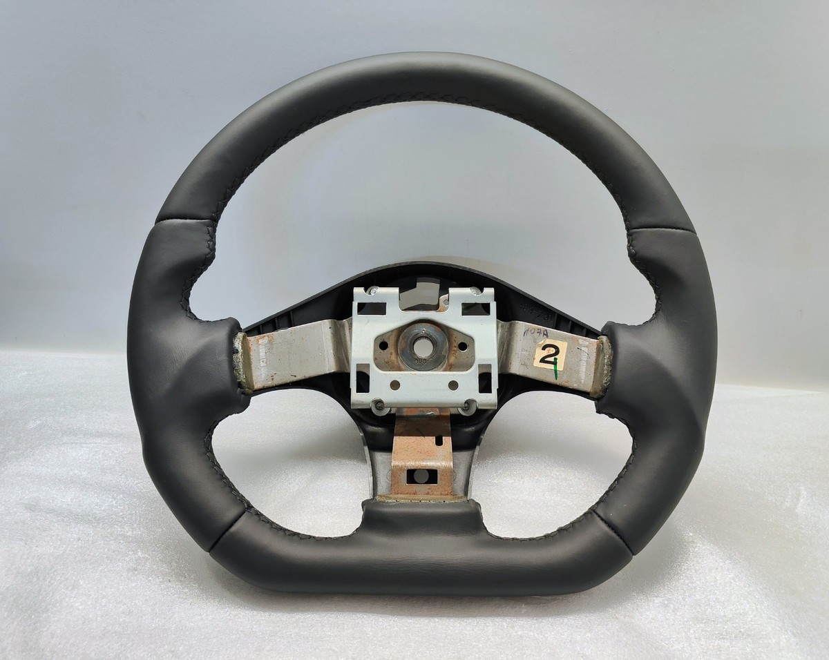NISSAN 300ZX Z32 STEERING WHEEL FLAT BOTTOM CUSTOM NAPPA JDM
