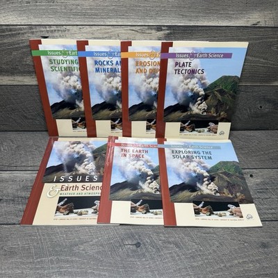 Lab-Aids Issues & Earth Science Workbooks Lot of 7 Units A - F - Paperback