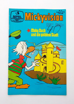 Ehapa Comic - Walt Disney - Mickyvision Heft Nr. 8 von 1976 / Z2