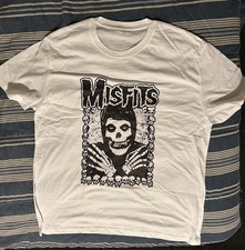 Misfits T-Shirt, X Large Unwashed New. Samhain, Danzig, Crimson Ghost, Skulls