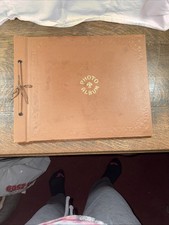 Retro Photo Album 14 Double Pages. Heavy Black Pages No Photos See Pictures