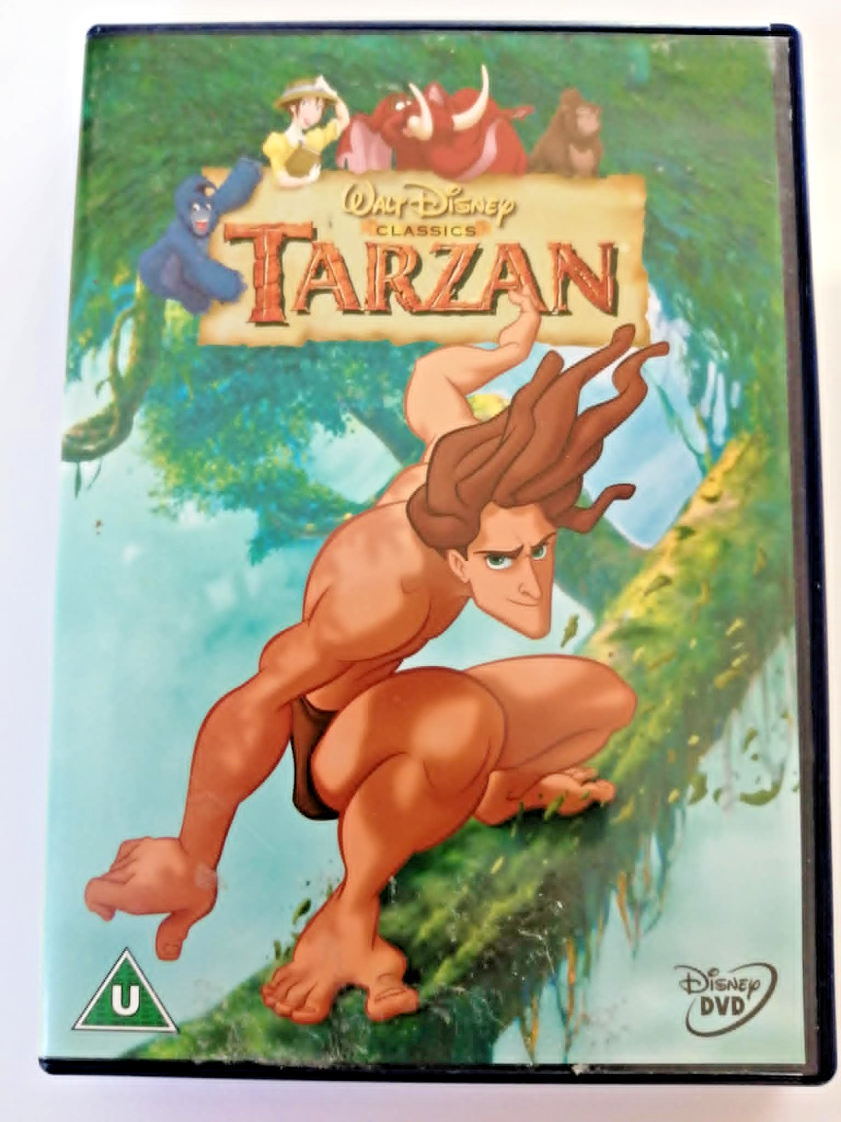 DVD Tarzan. Movie. Walt Disney Classics. Film. Jane. Terk. Tantor. Free UK Post