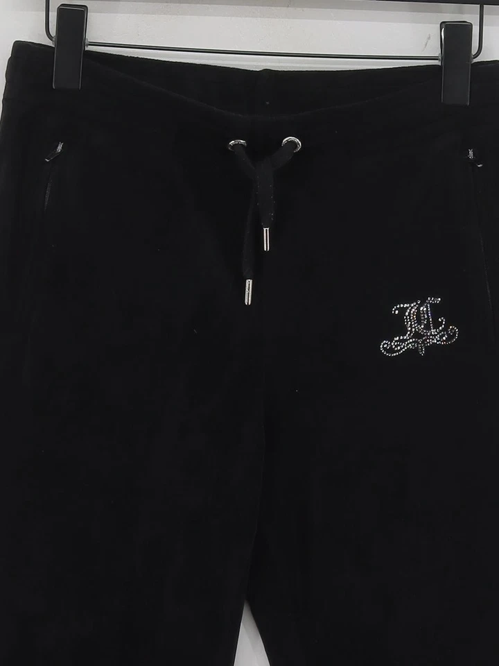 Pantalones deportivos para mujer Juicy Couture M negros de poliéster con elastano Foto 3 de 4