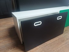 2 IKEA SMASTAD STUVA FRITIDS Toy Storage Trunk Drawer Bench Box Green 90x52x48cm