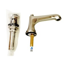 Signature Hardware SHEL449002BN Elita Faucet less handles - Brushed Nickel