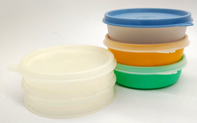Tupperware Hamburger Storage Lot Patty Keepers Little Wonder Containers