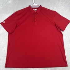 OOBe Chick-Fil-A Red Mens 3XL Employee Uniform Short Sleeve Pique Polo Shirt