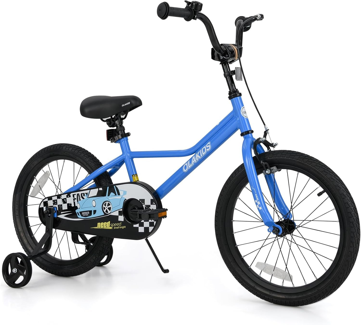 Kids Bike, 12 14 16 18 Inch Racing Car Themed Toddlers Bike 