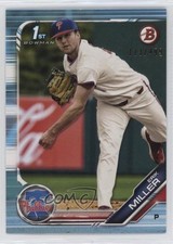 2019 Bowman Draft Sky Blue 173/499 Erik Miller #BD-191 0e3u