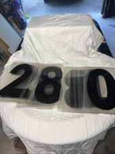 18" Plastic Outdoor Readerboard Marquee Sign Letters 28 Used