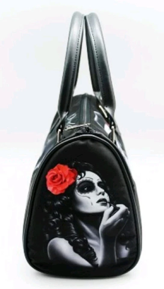 DGA GLAMOROUS BONITA PURSE HANDBAG DAVID GONZALES ART LOWRIDER HOMIES NEW - Image 2 of 4