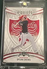 2024 Panini Crusade Baseball Dylan Crews Squires Rookie. Washington Nationals.