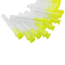 30Ga Dental Endo Irrigation needles tip end-closed 2-side holes yellow