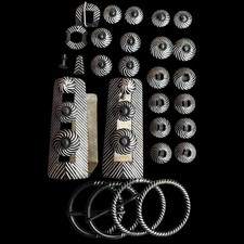 Herraje Para Montura Charra Saddle Hardware Stainless Steel Fittings Kit MEXICO