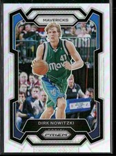 2023-24 Panini Prizm #187 Dirk Nowitzki Prizms Silver
