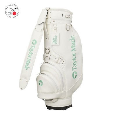 TaylorMade Golf HT Heritage Cart Bag Off White 9.5'' 6-Way Top Limited Edition