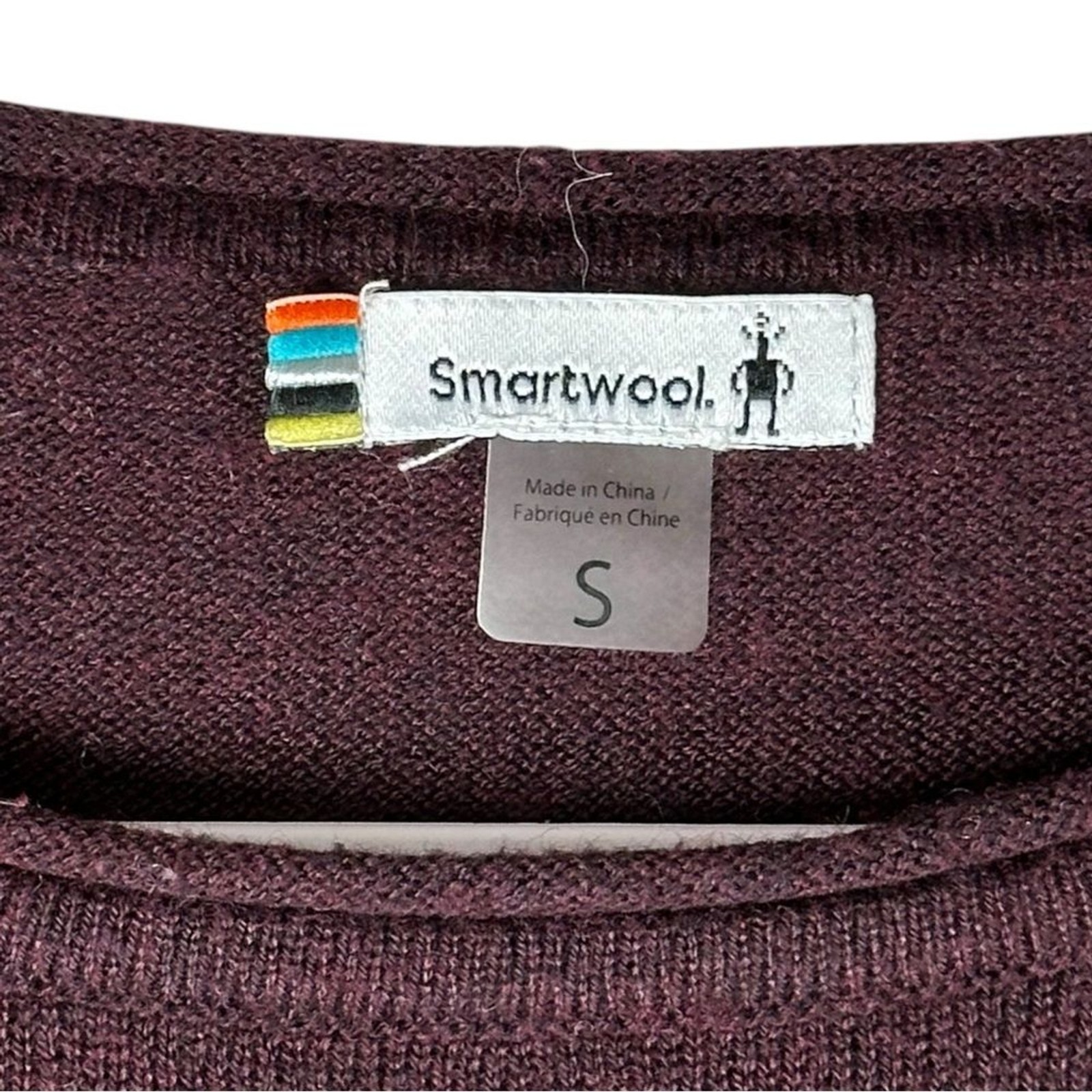 Smartwool size small Shadow Pine wool blend Color… - image 4
