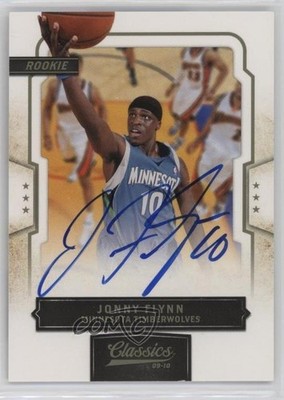 2009-10 Panini Classics Rookie 264/499 Jonny Flynn #165 Rookie Auto RC 3hd
