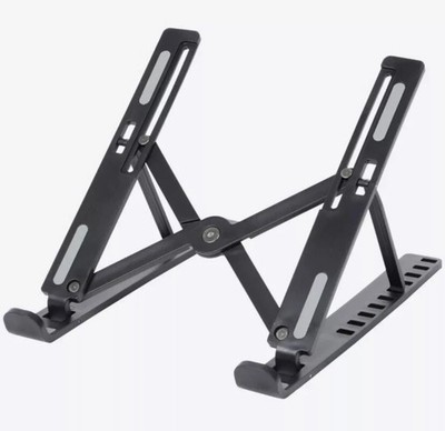 Foldable Laptop Stand for Notebooks and Tablets, 10 Angles, Height Adjustable