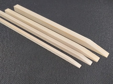 SILICONE SEALANT TOOLING WOODEN STICKS HARDWOOD TAPERED TIP–L 25cm 6 8 10 12mm-D