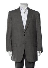 ERMENEGILDO ZEGNA 100 Wool Blazer Sport Coat Jacket - US44 / US46 IT56