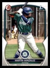 Martin Gonzalez 2023 Bowman Prospect 1st #BP-28 Seattle Mariners ROOKIE *001