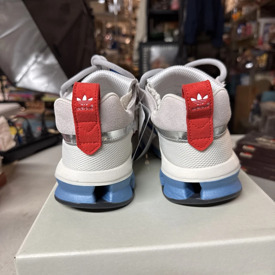 Zapato de moda Adidas para hombre talla 7 Consortium TwinStrike blanco/azul/rojo BY9835 Foto 4 de 4