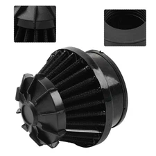 Modified Clamp-On Air Intake Filter Motorcycle Air Cleaner 50/35/42/48MM Black