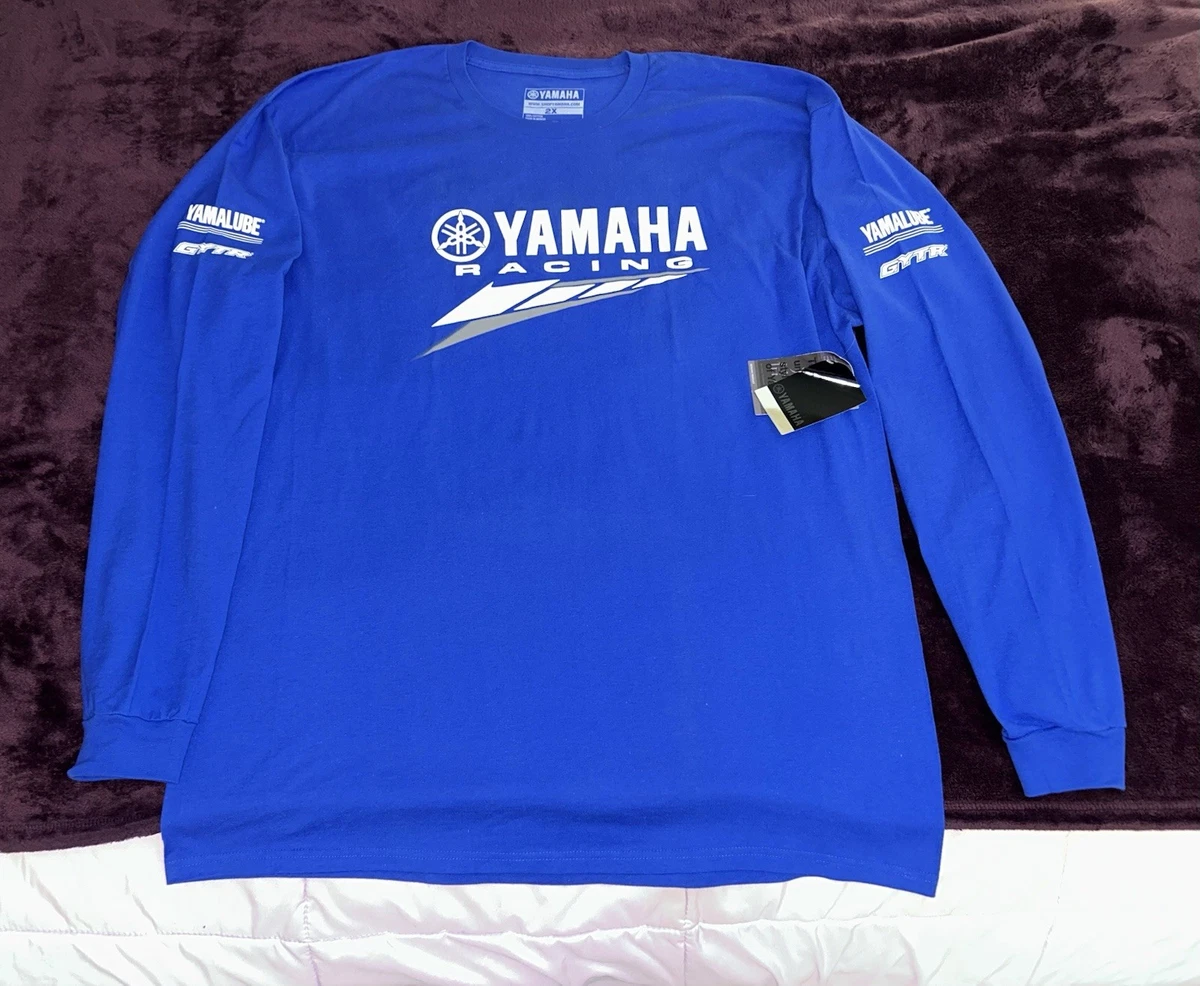 Yamaha Long Sleeve Blue Shirts for Men for sale | eBay